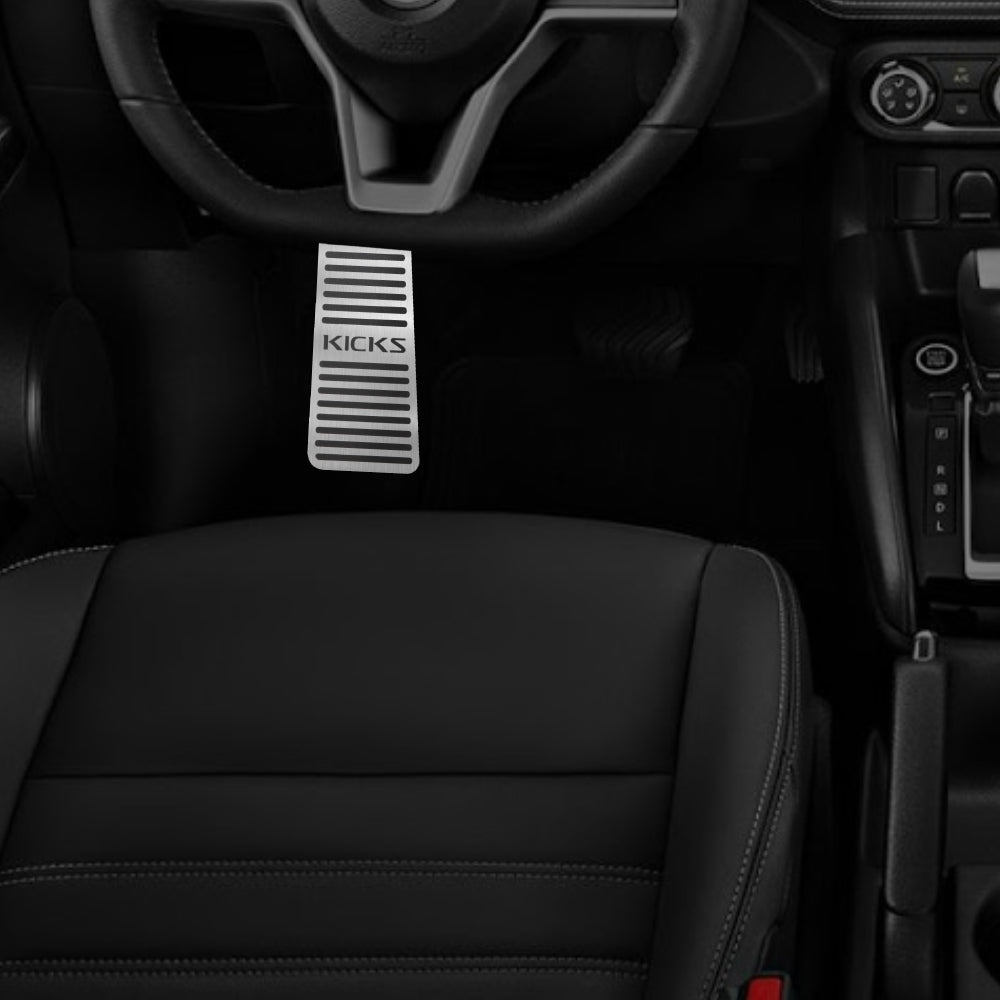 Descanso de pé Em Aço Inox Nissan Kicks