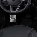 Descanso de pé em aço inox Renault Logan 2014/...