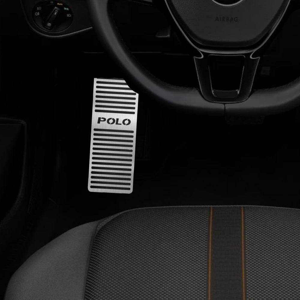 Descanso de pé em aço inox Volkswagen Polo