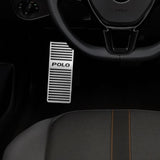 Descanso de pé em aço inox Volkswagen Polo