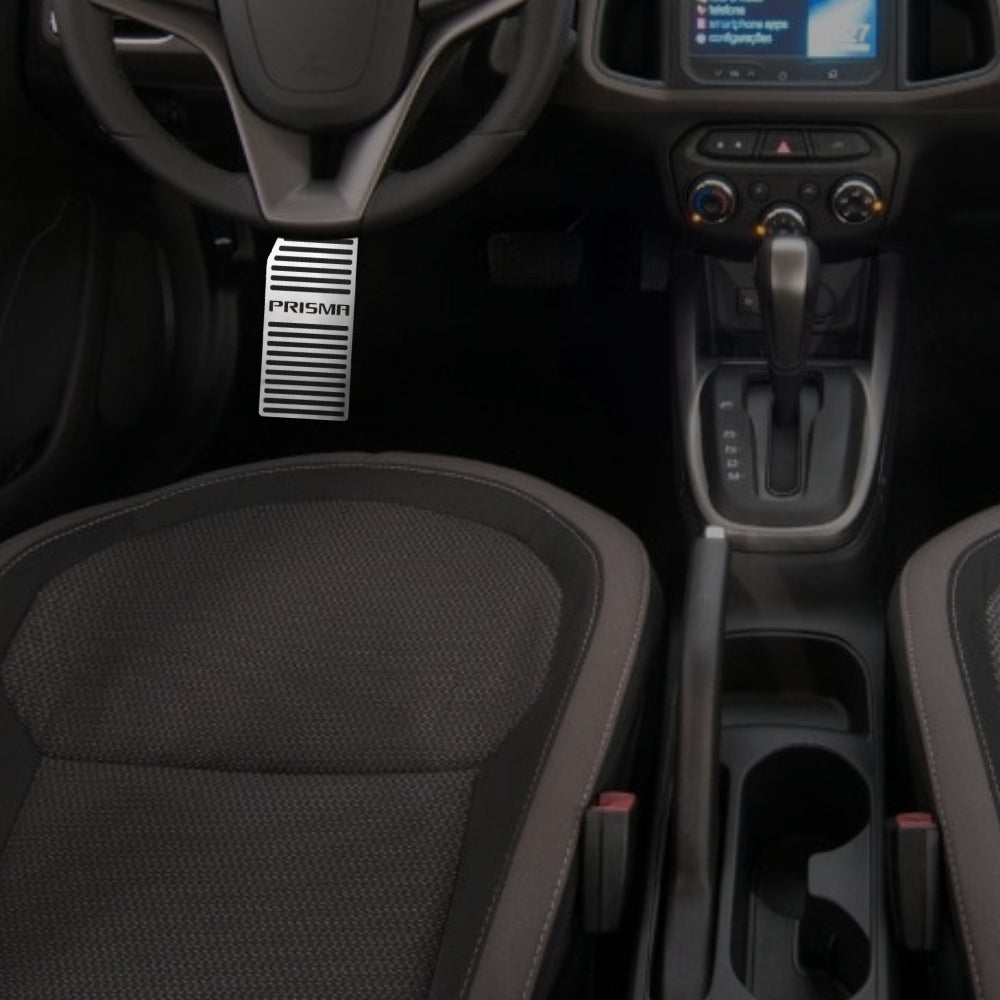 Descanso de pé em Aço Inox Chevrolet Prisma 2013/...