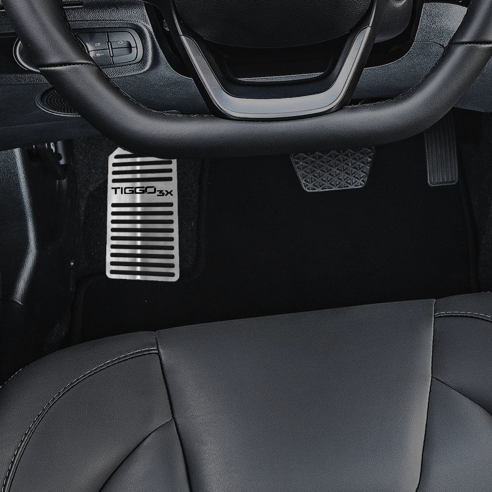 Descanso de pé em aço inox Chery  Tiggo 3x