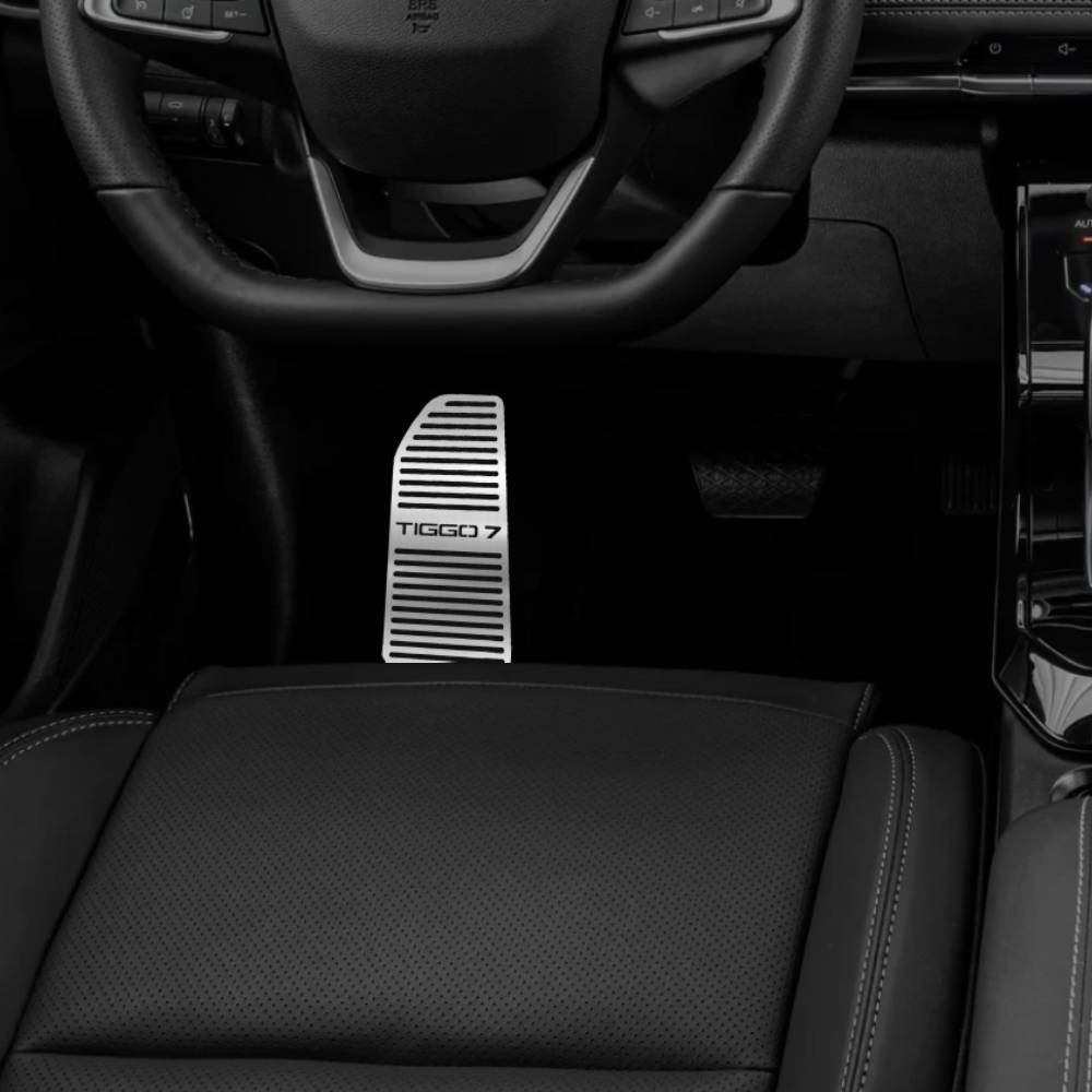 Descanso de pé em aço inox Chery Tiggo 7