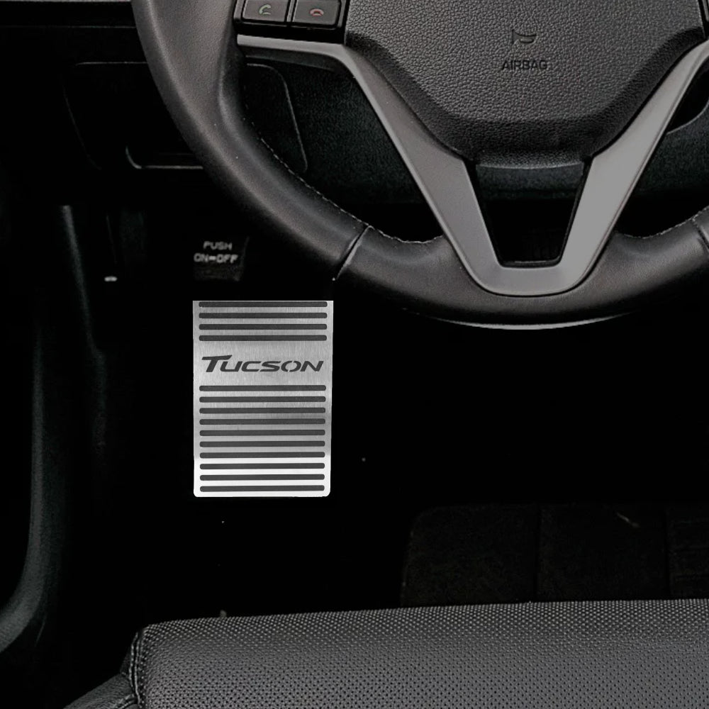 Descanso de pé em aço inox Hyundai Tucson 2017/...