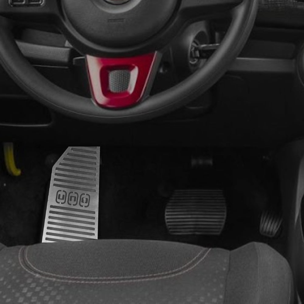 Descanso de pé em aço inox Fiat Uno 2015/...
