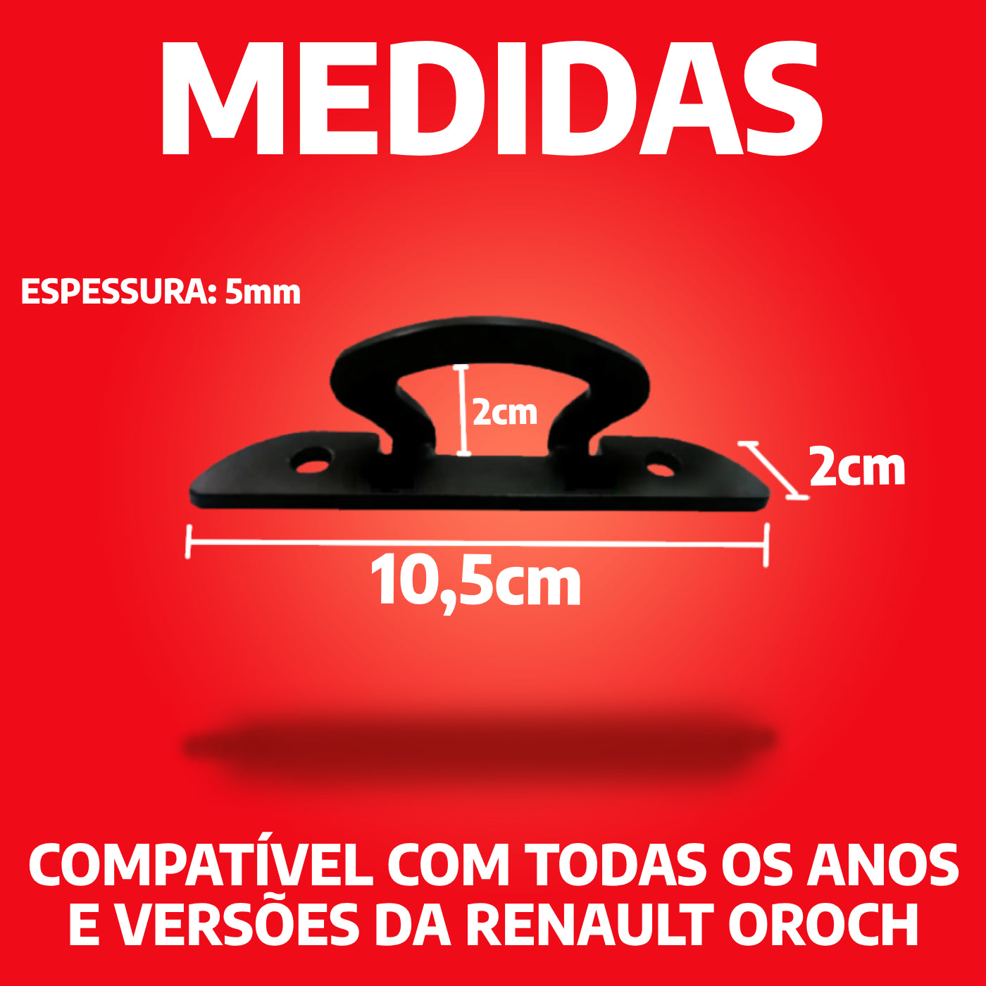 Ganchos de Caçamba Renault Oroch