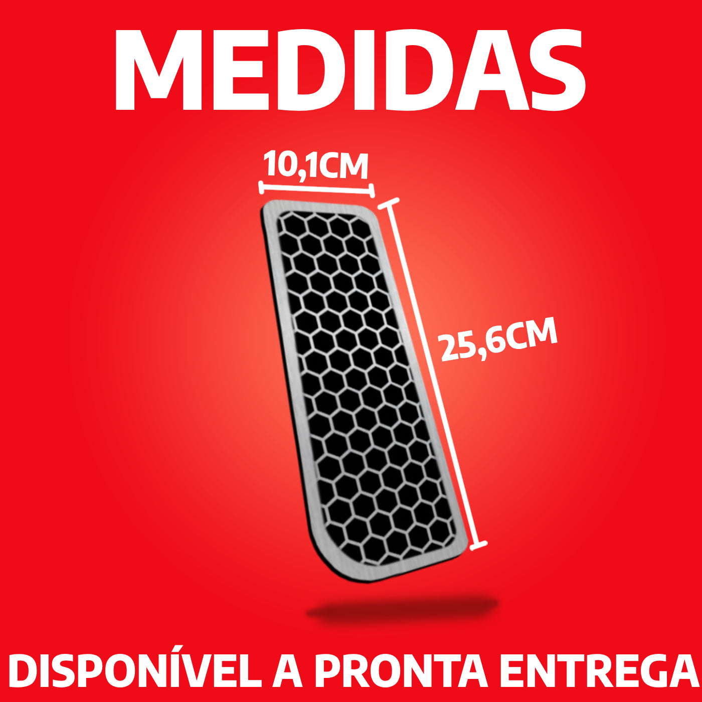 Descanso de Pé em Aço Inox Fiat Pulse Urban