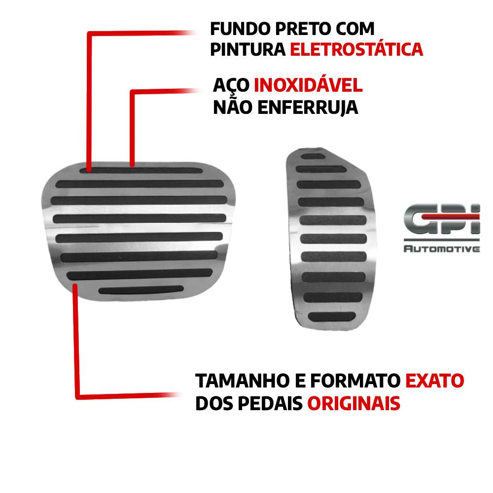 Pedaleira E Soleira At Liso Nissan Kicks - 4