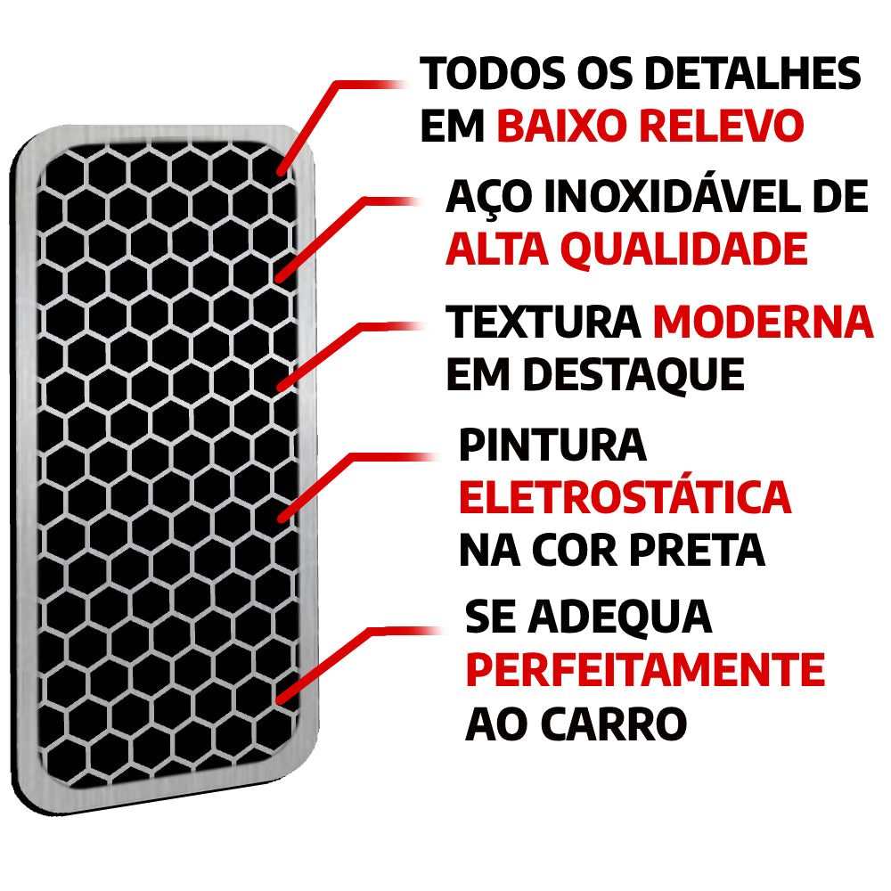Descanso de Pé em Aço Inox BYD Tan Urban