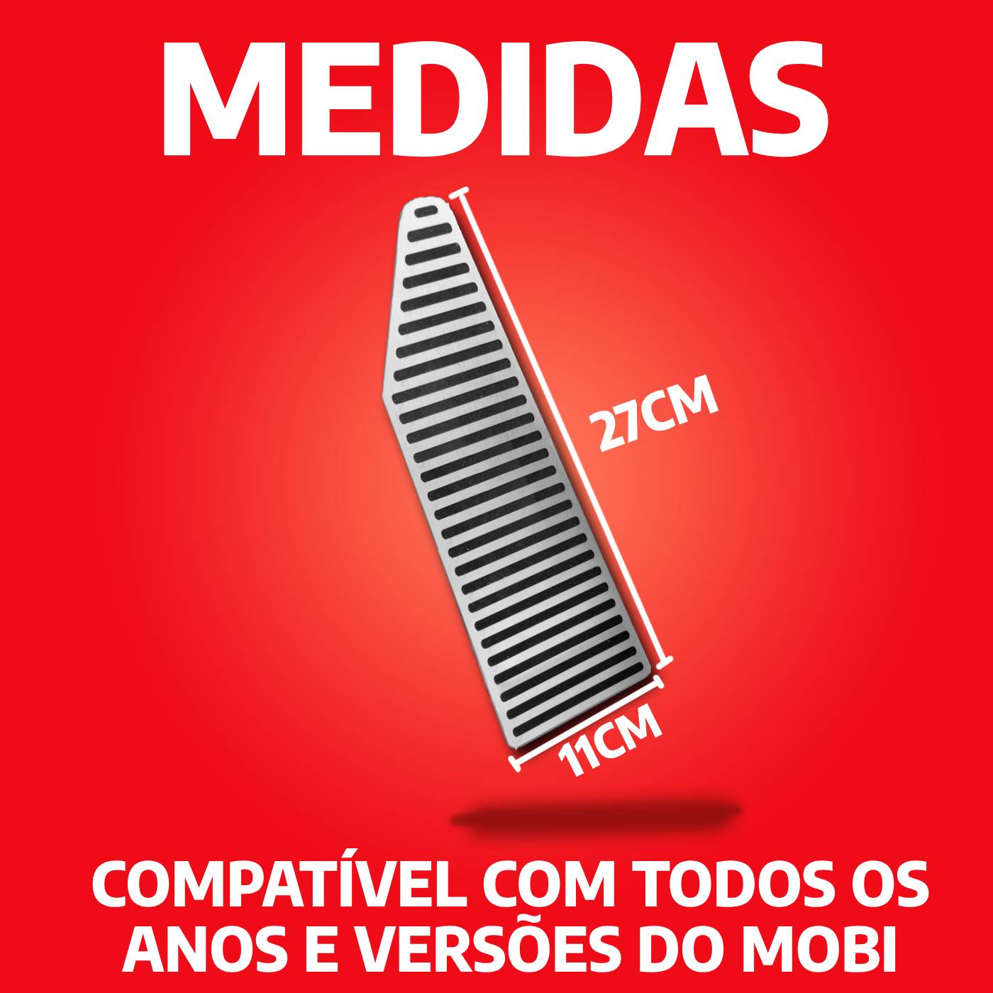 Descanso Soleira E Pedaleira Mt Liso Fiat Mobi - 4