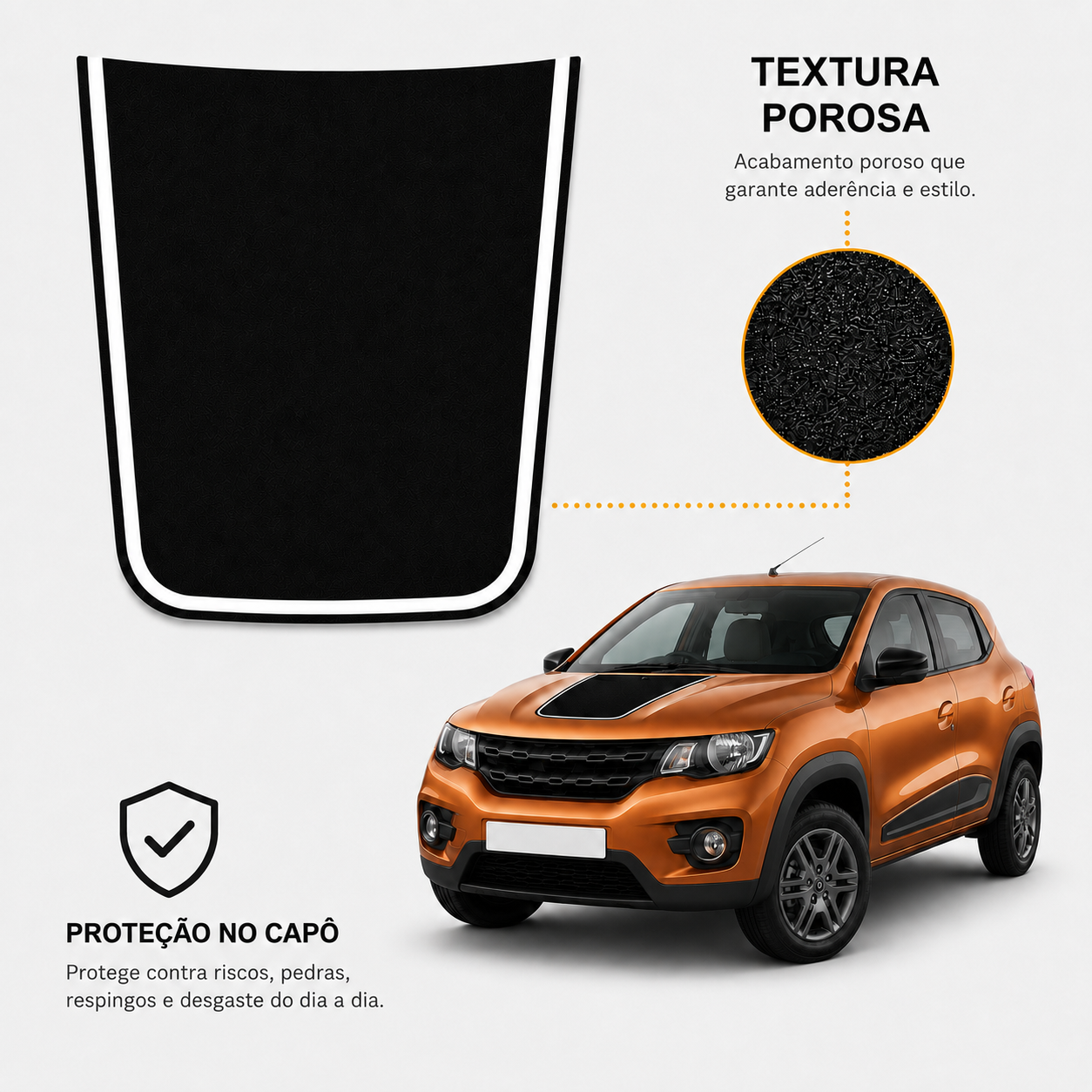 Adesivo para Capô Renault Kwid