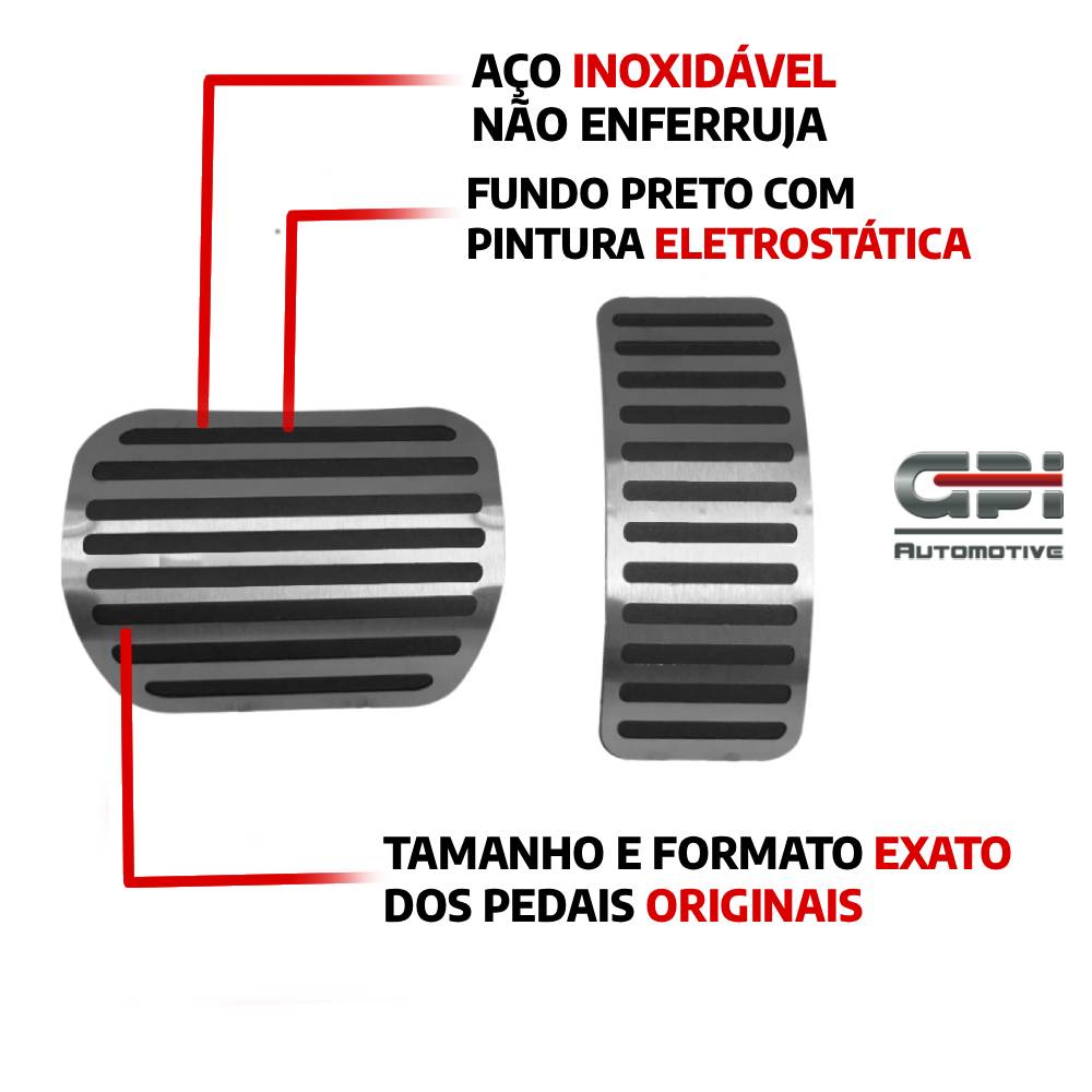 Descanso E Pedaleira Lisa At Renault Duster 12 A 20 - 4