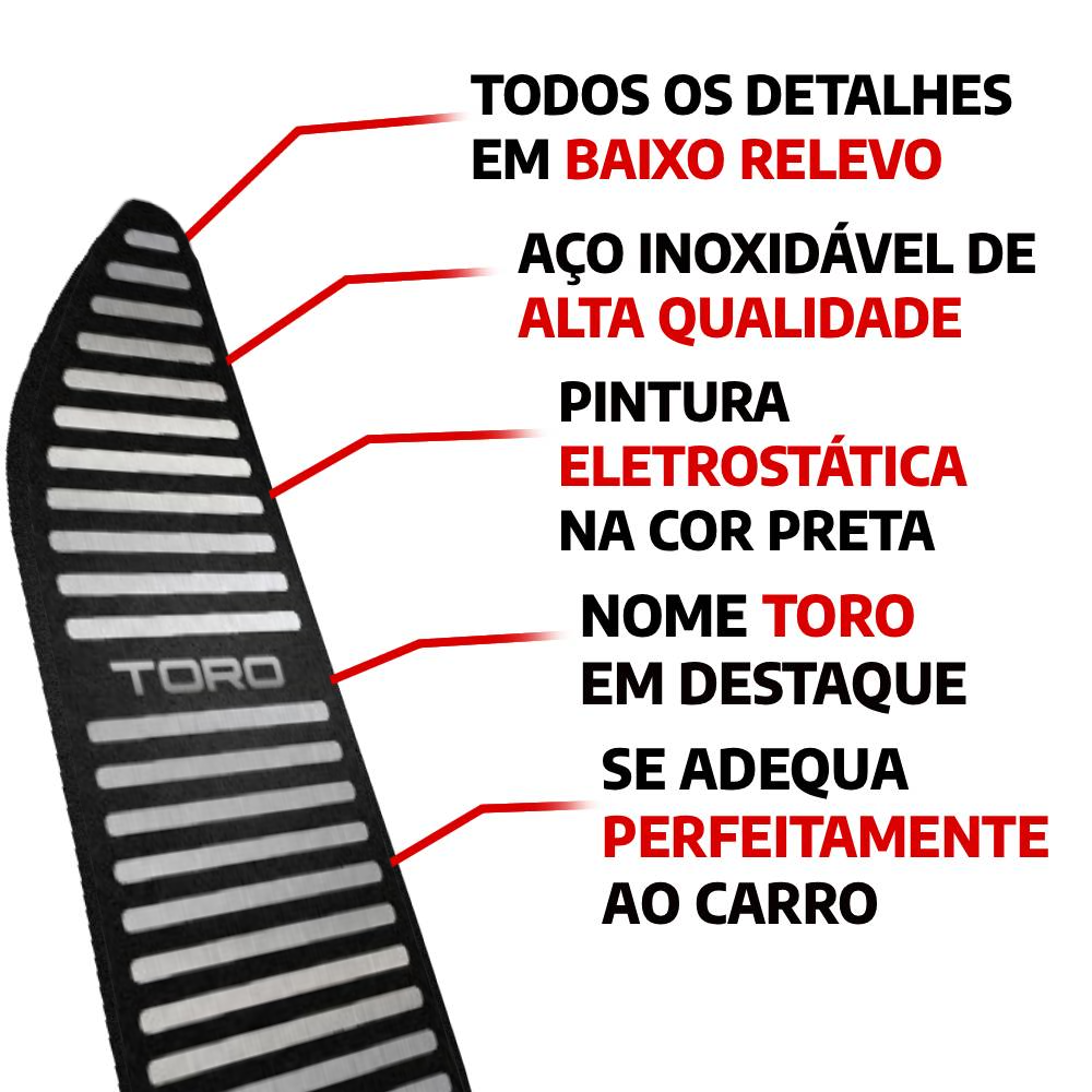Descanso Black Fiat Toro 2025 Em Diante - 3