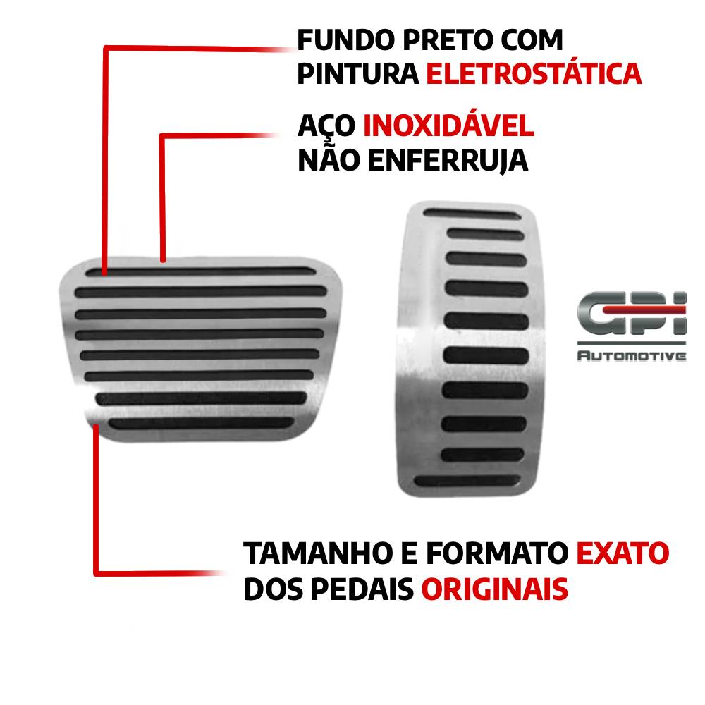 Pedaleira E Soleira At Liso Ford Ecosport - 4