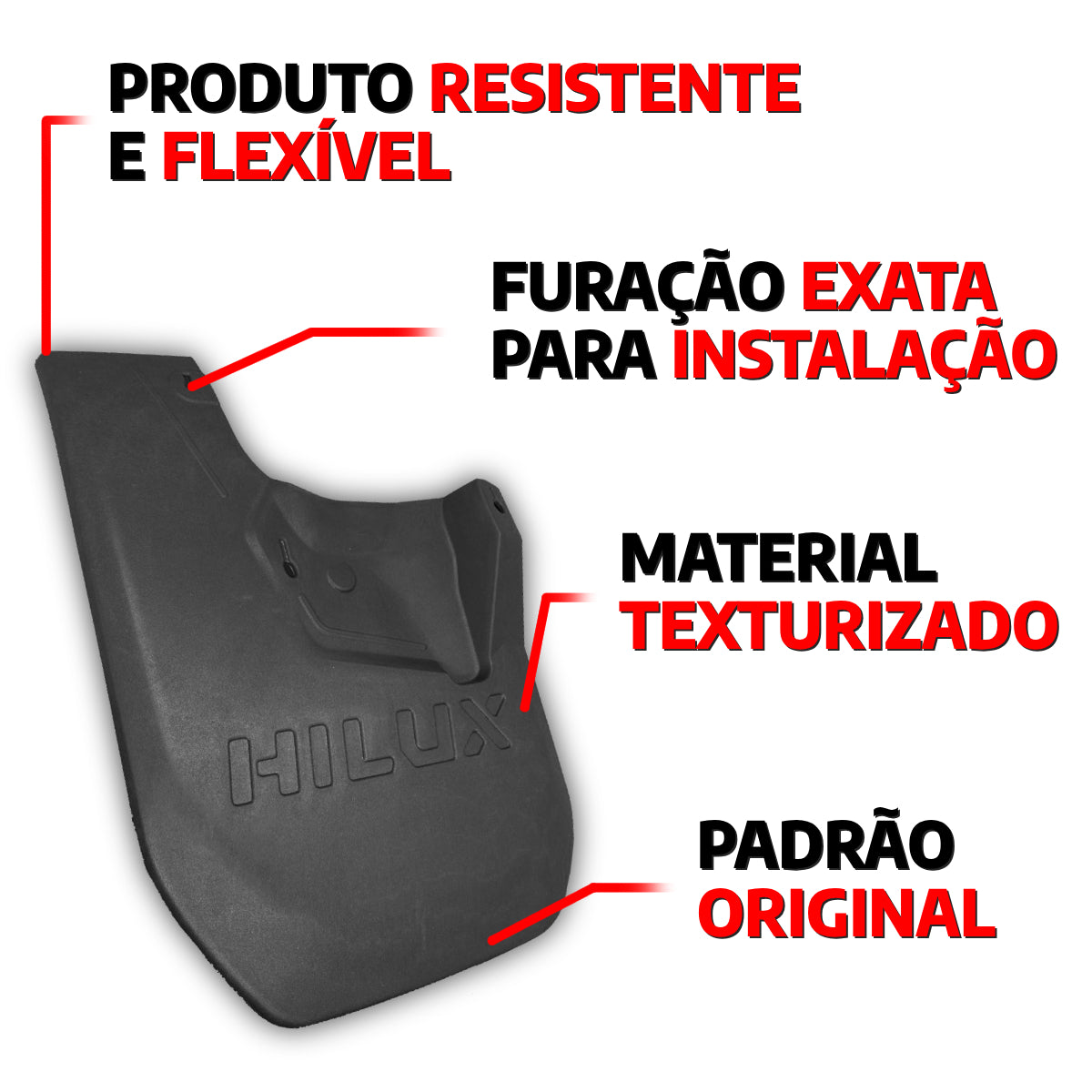 Apara Barro Traseiro Direito Toyota Hilux