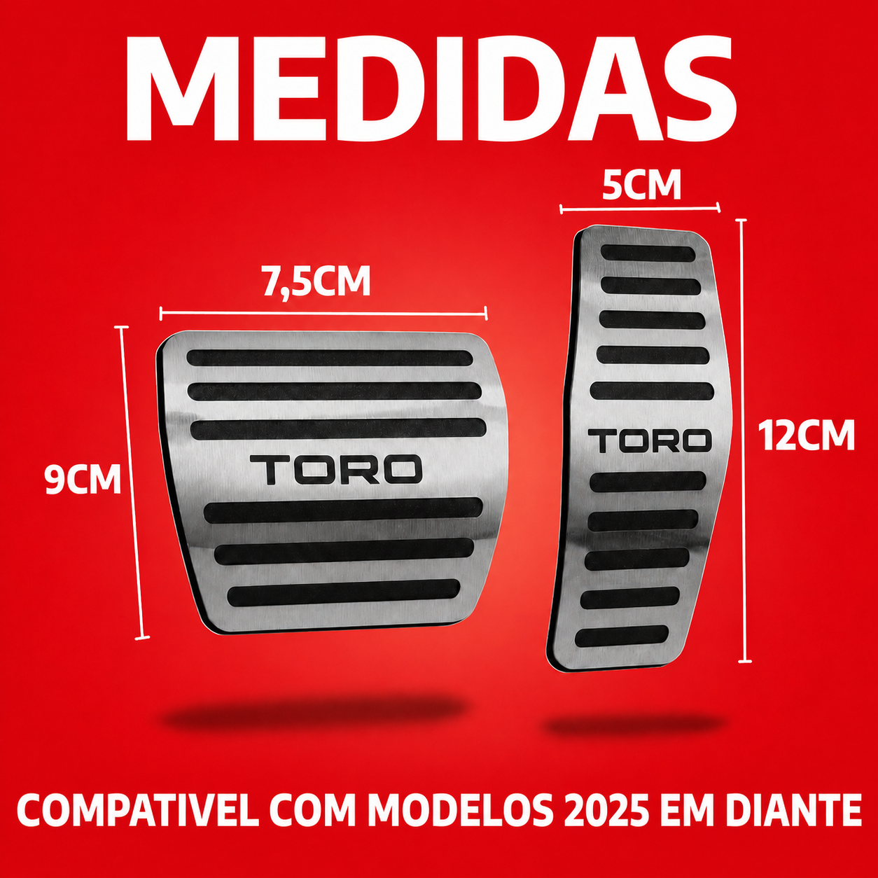 Pedaleira At Fiat Toro 2025 Em Diante - 3