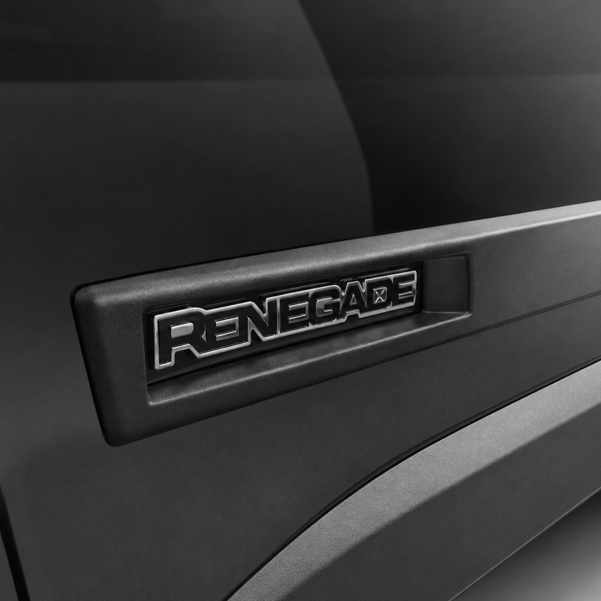 Friso Preto Renegade Com Fita Dupla Face GPI Automotiva
