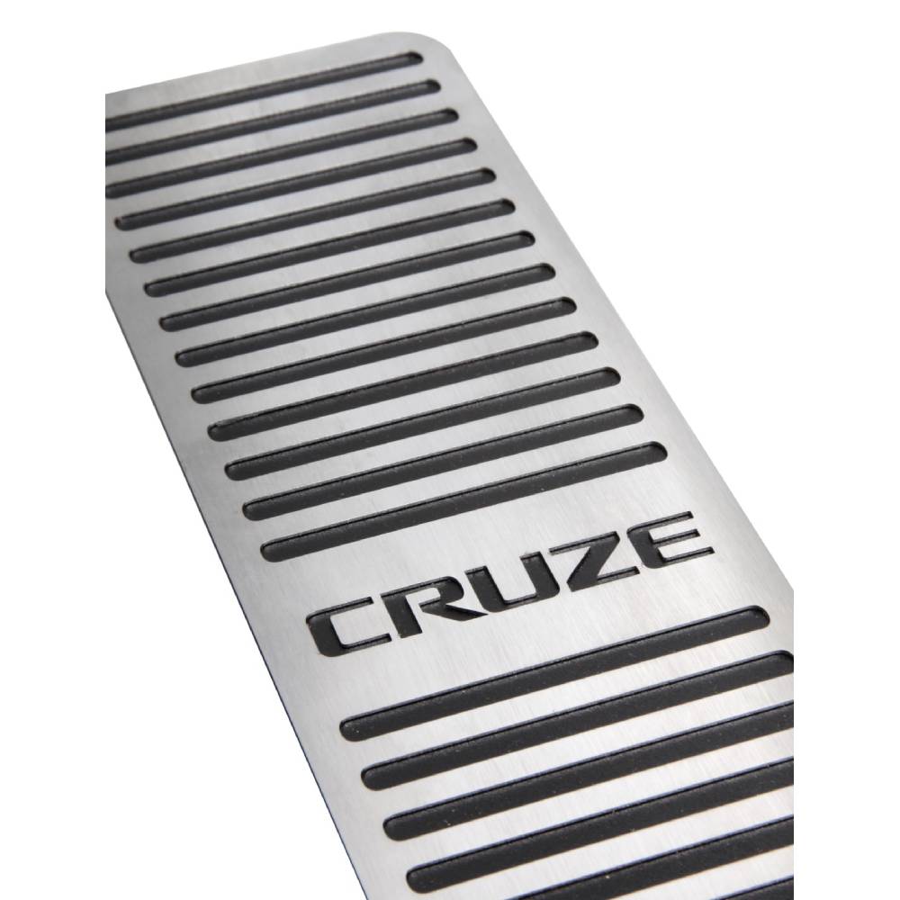 Descanso de pé em aço inox Chevrolet  Cruze