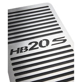Descanso de pé Em Aço Inox Hyundai Hb20s
