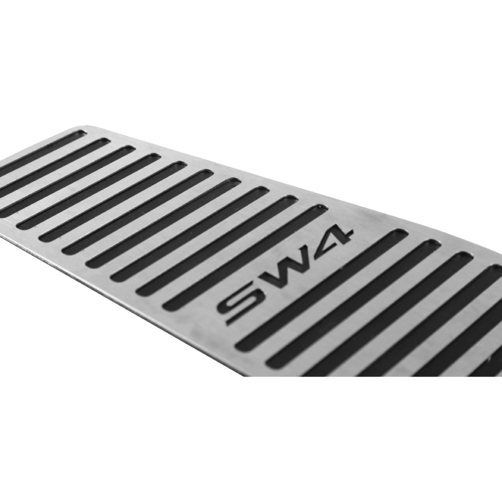Descanso de pé em aço inox Toyota SW4 2016/...