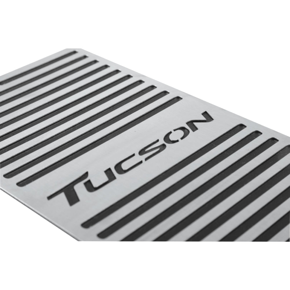 Descanso de pé em aço inox Hyundai Tucson 2017/...