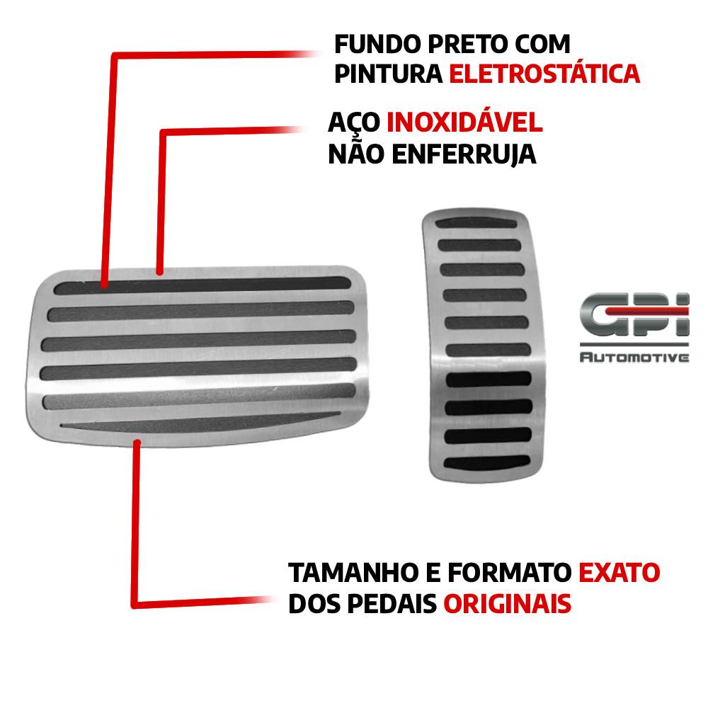 Descanso E Pedaleira Lisa At Mitsubishi Pajero Dakar - 3