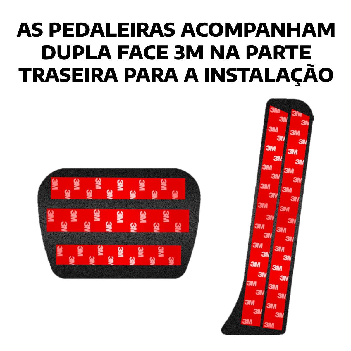Pedaleira em Aço Inox BYD TAN
