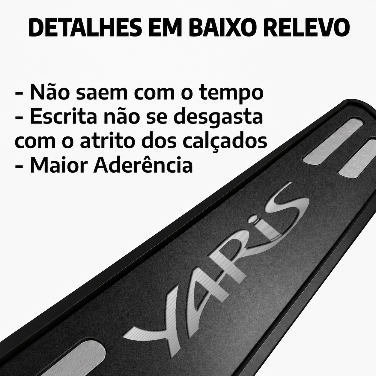 Soleira Black Toyota Yaris - 5