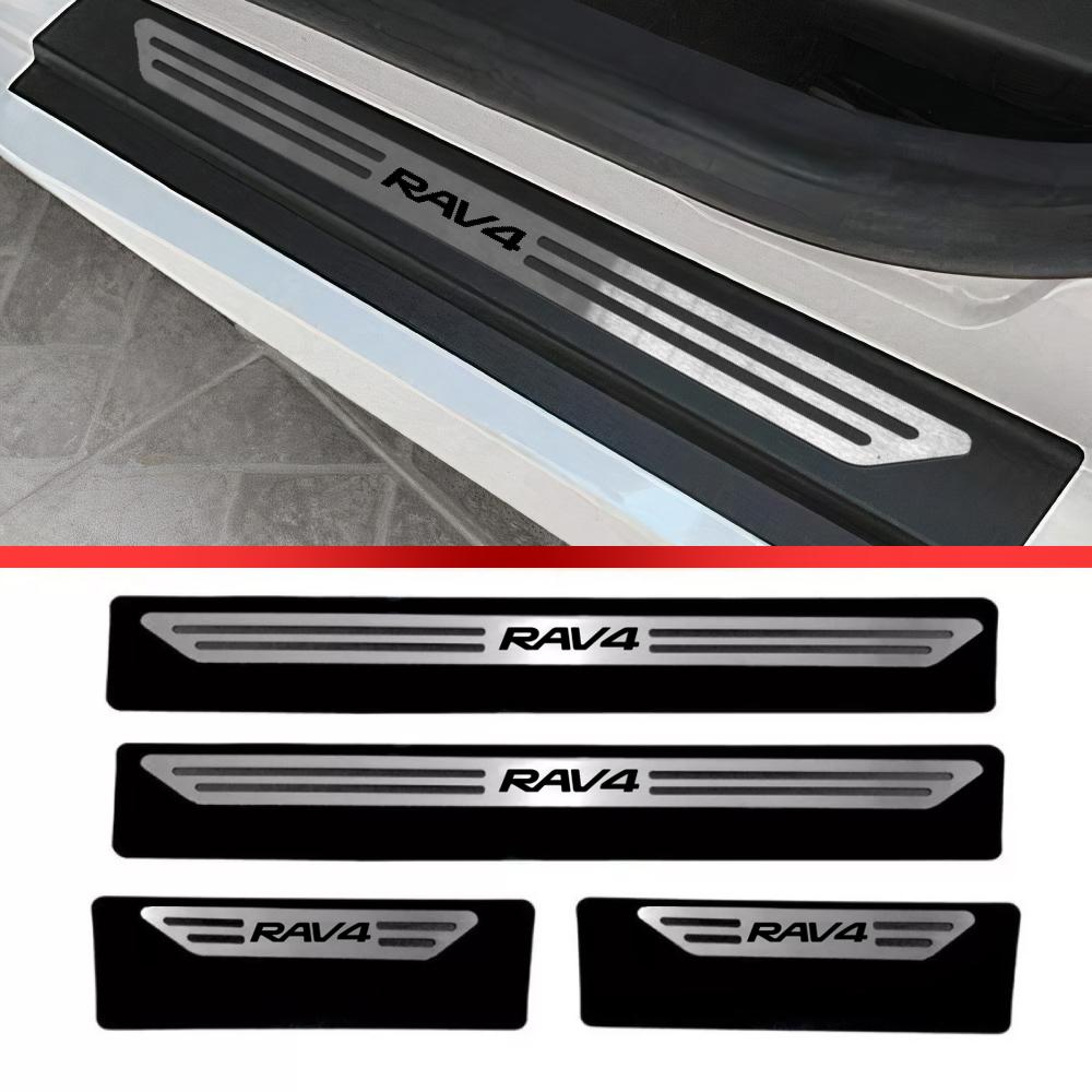 Kit Descanso de pé e soleira em Aço Inox para Toyota RAV4