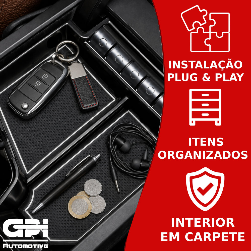 Organizador Porta Treco Volvo XC60, XC90, S60 e V60