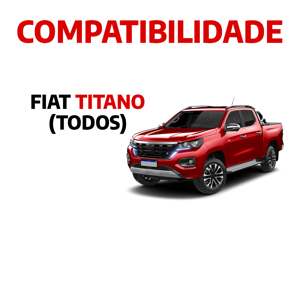 Descanso de Pé em Aço Inox Fiat Titano Urban