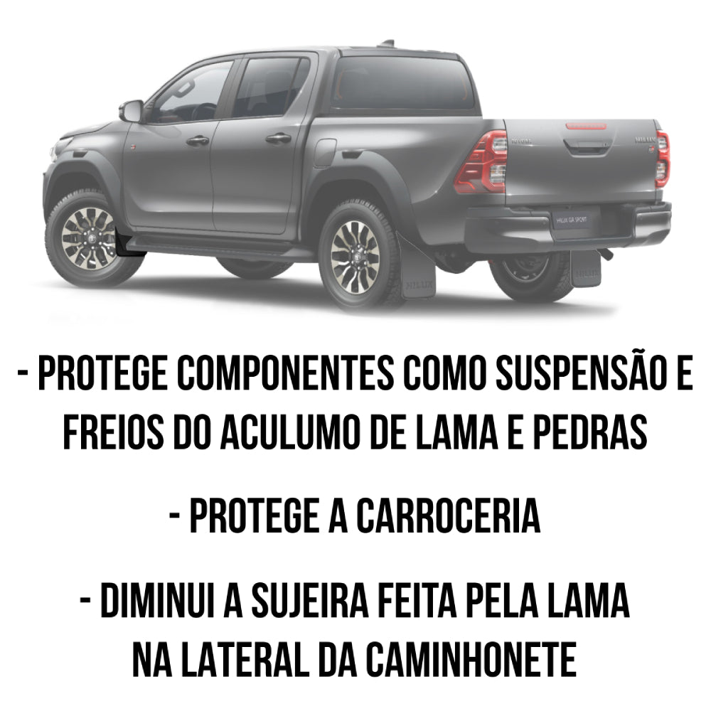 Apara Barro Dianteiro Esquerdo Toyota Hilux