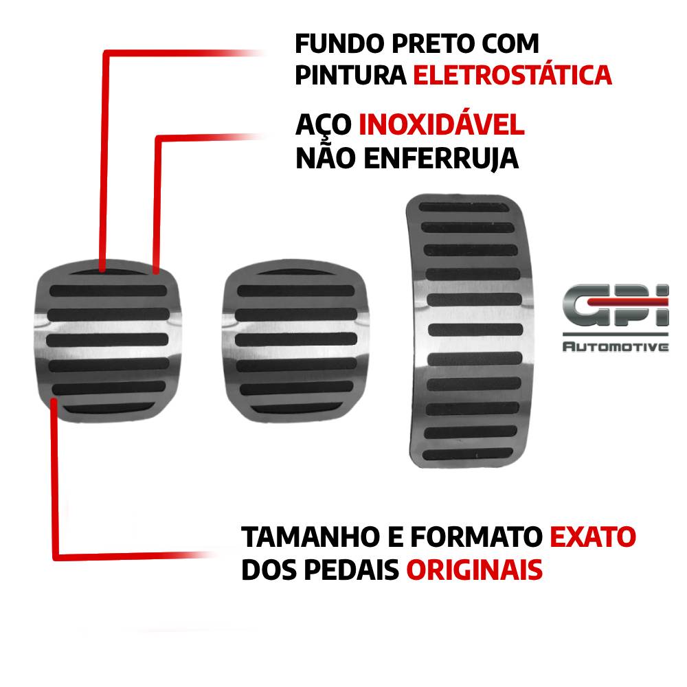 Descanso E Pedaleira Lisa Mt Renault Duster 12 A 20 - 3