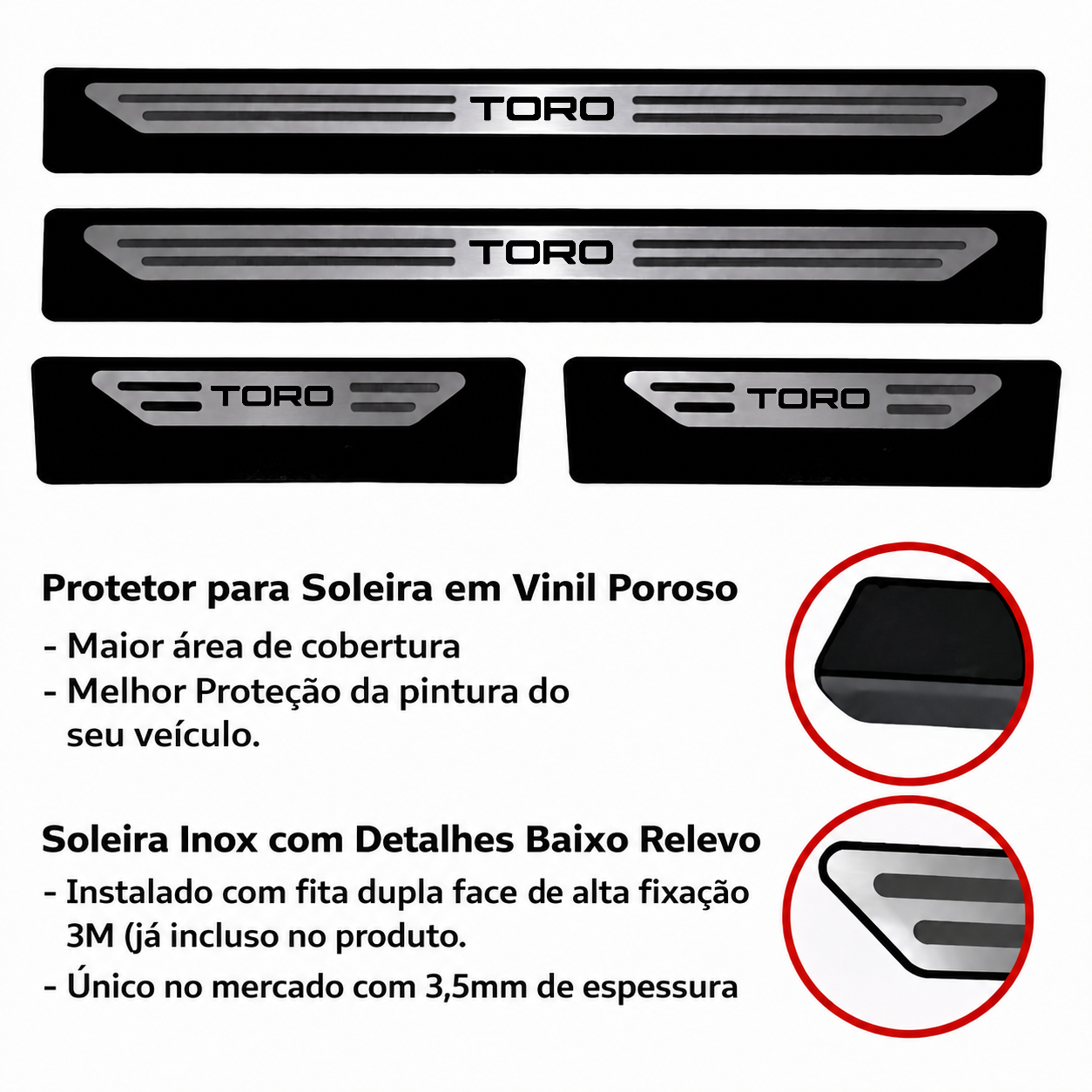 Soleira Fiat Toro 2025 Em Diante - 5