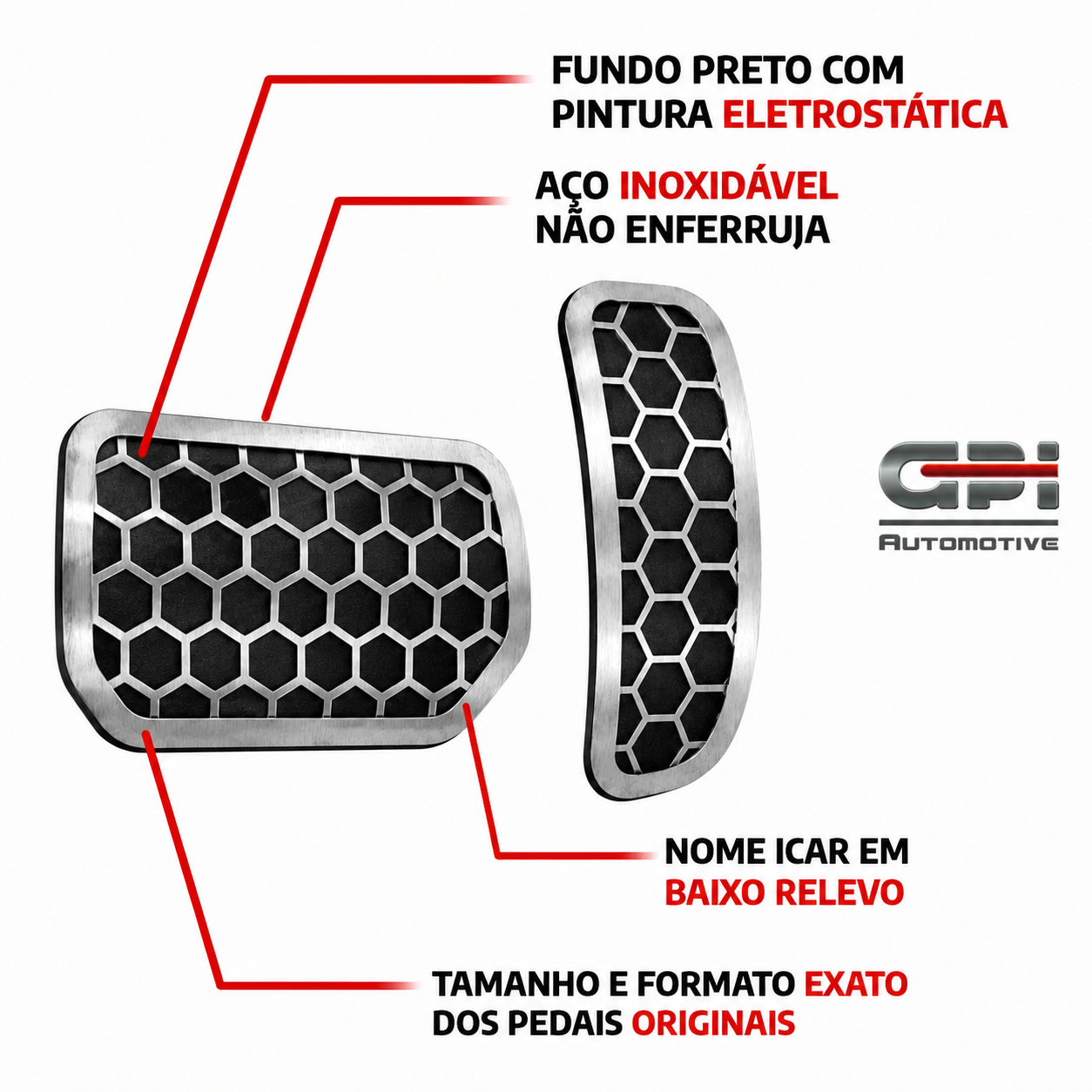 Pedaleira Urban Chery Icar AT Todos os Anos