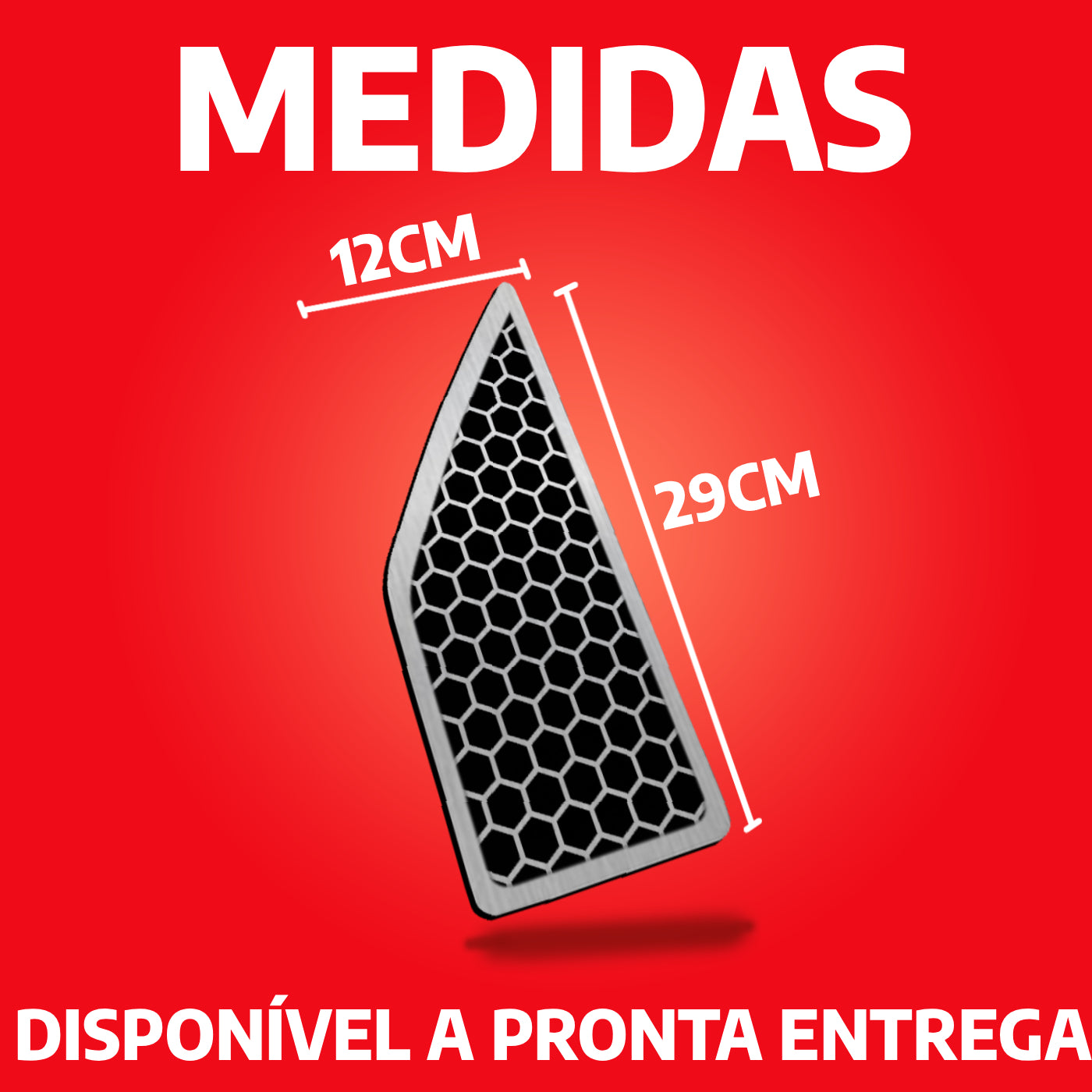 Descanso de Pé em Aço Inox Chery Arrizo 6 / Arrizo 6 Pro Urban