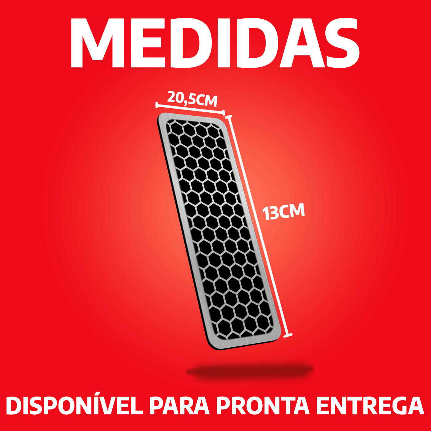 Descanso de Pé em Aço Inox BYD Seal Urban