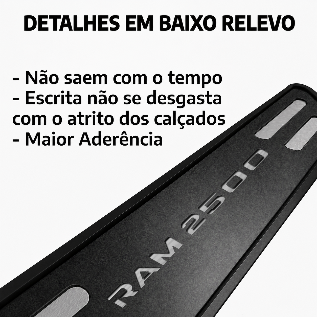 Soleira Black Dodge Ram 2500 - 5