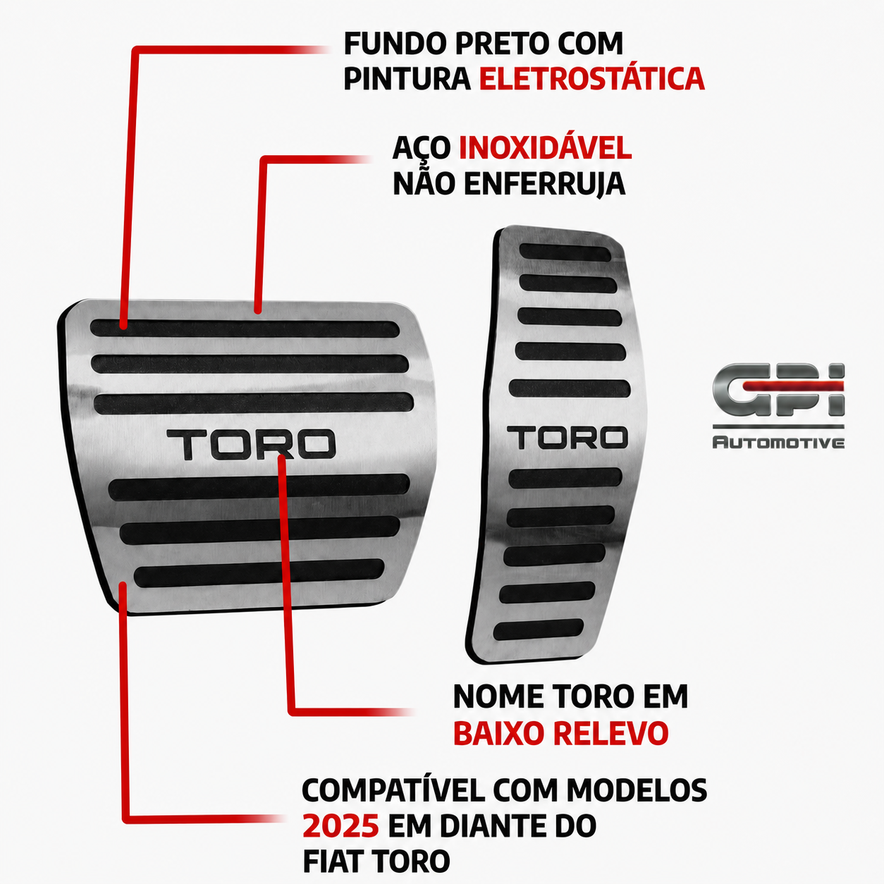 Pedaleira At Fiat Toro 2025 Em Diante - 4
