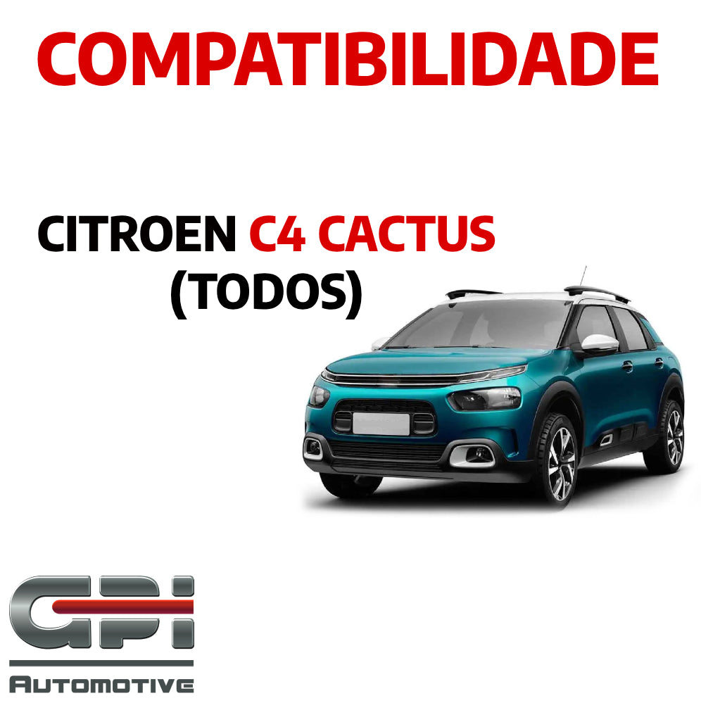 Descanso de Pé em Aço Inox Citroën C4 Cactus Urban