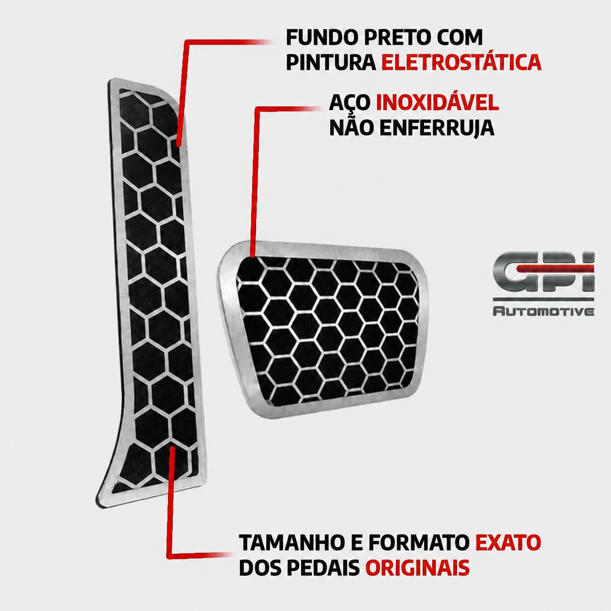 Pedaleira em Aço Inox BYD Seal King Tan Song Todos os Anos Automático Urban
