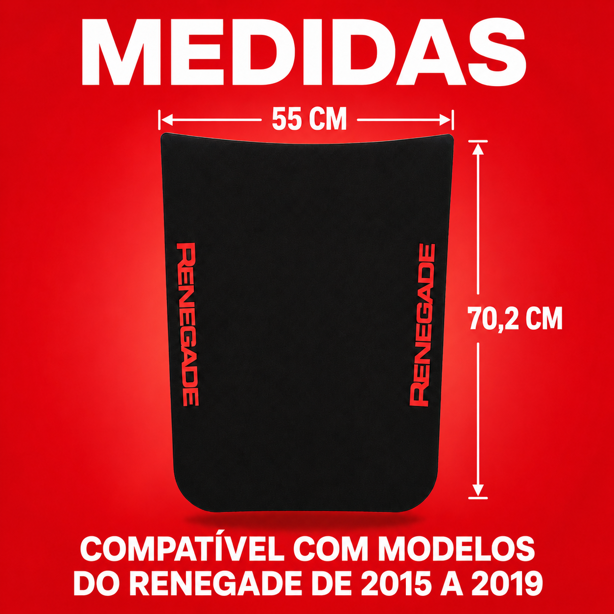 Adesivo para Capô Jeep Renegade 2015/2019