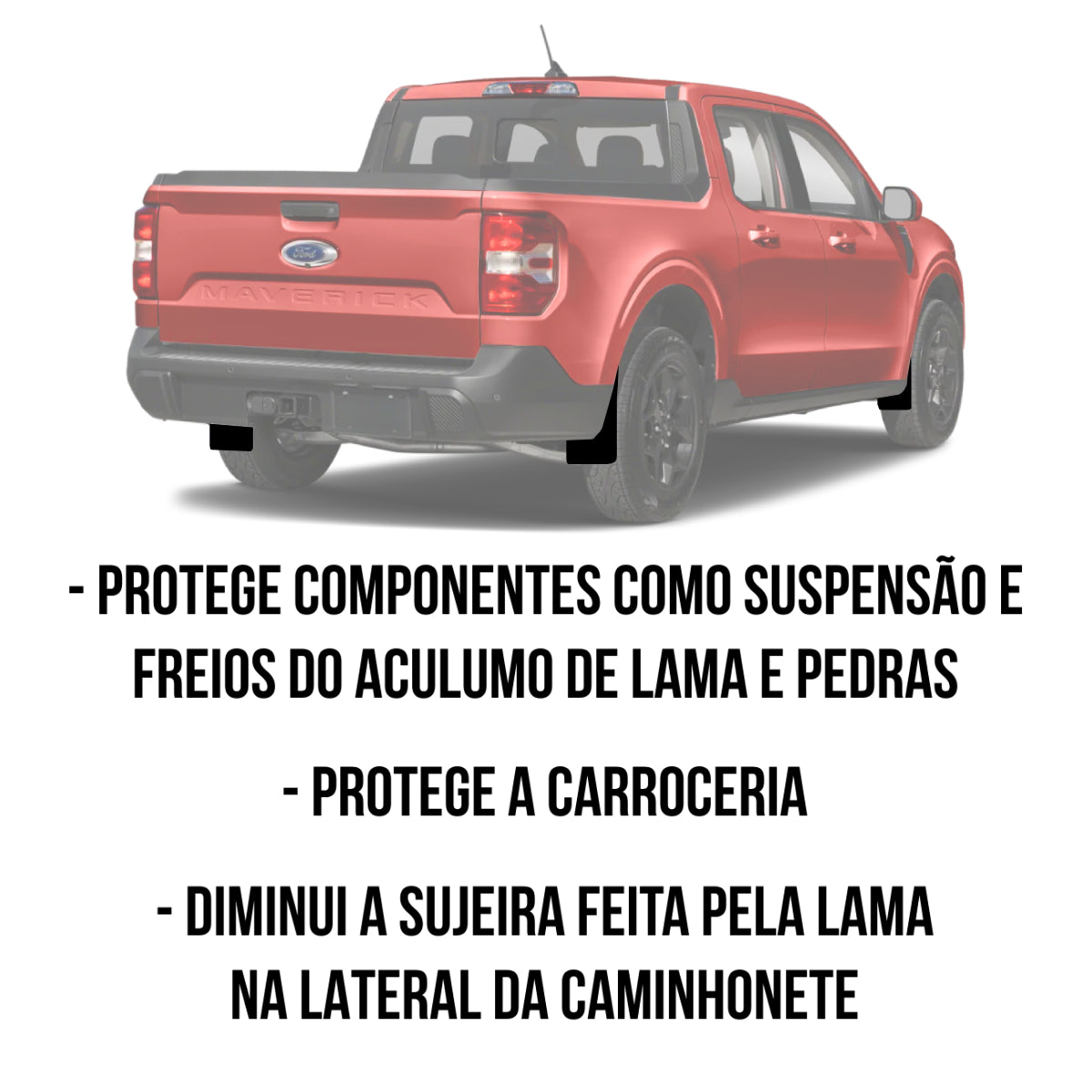 Apara Barro Dianteiro Direito Ford Maverick