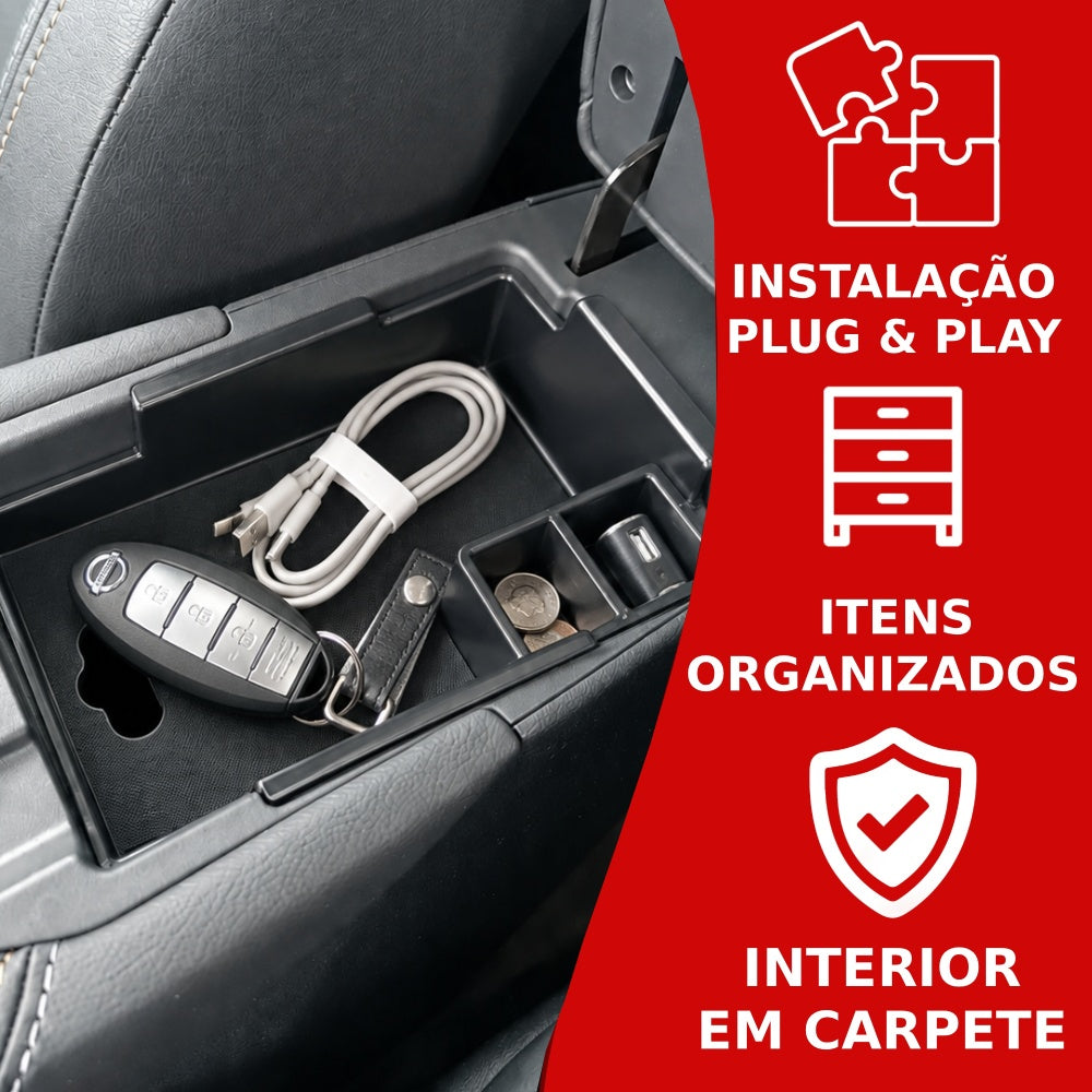 Organizador Porta Treco para Nissan Kicks