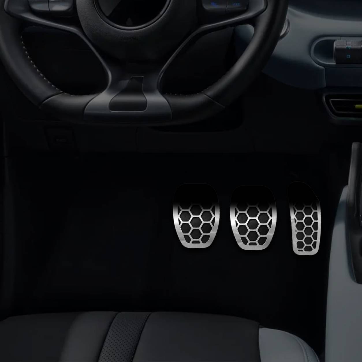 Pedaleira em aço inox Renault Duster (2021 ...) Urban MT Todos os anos