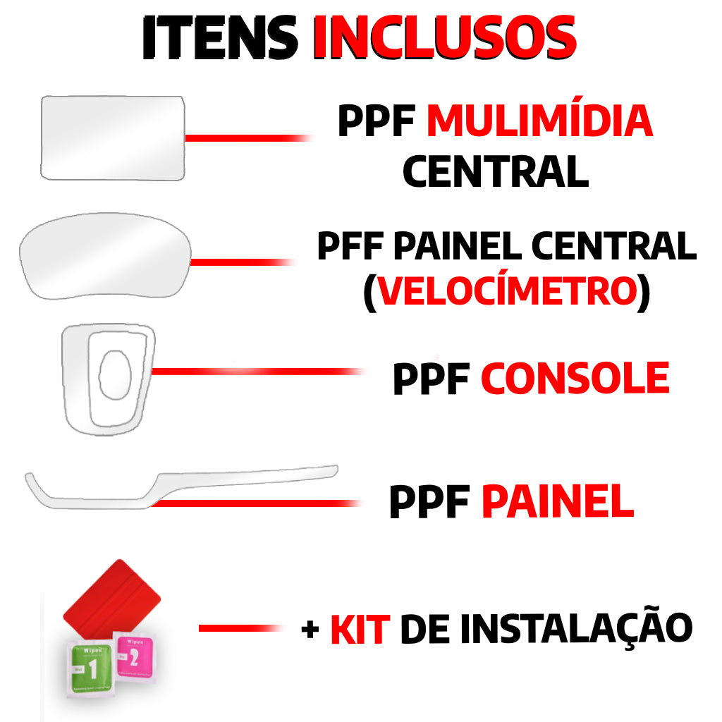 PPF Película Hyundai HB20 e HB20S