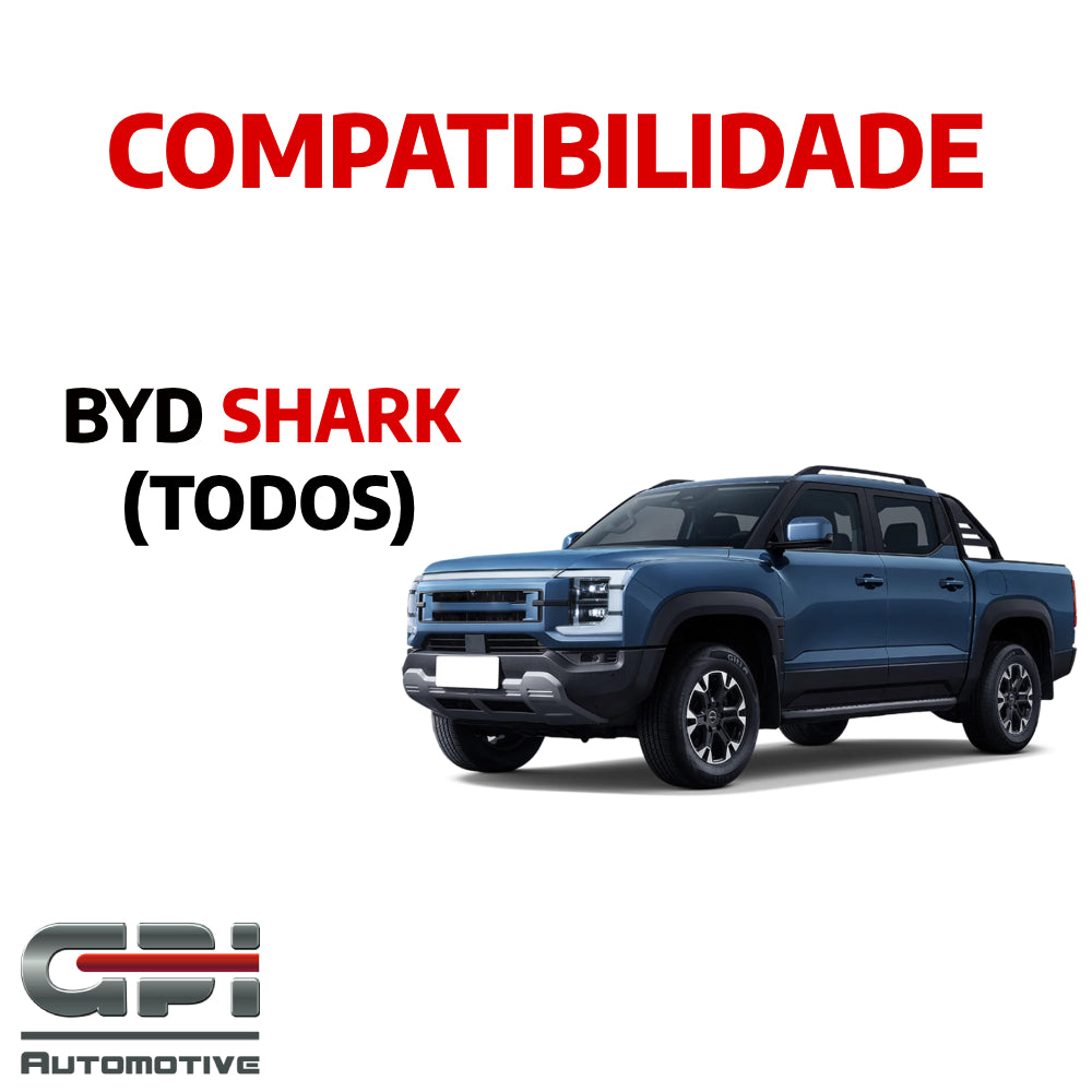 Descanso de Pé em Aço Inox BYD Shark Urban