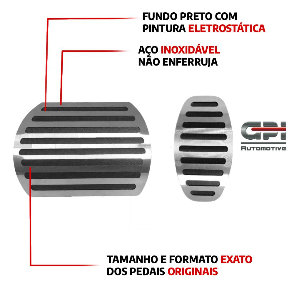 Descanso E Pedaleira Lisa At Fiat Argo - 4