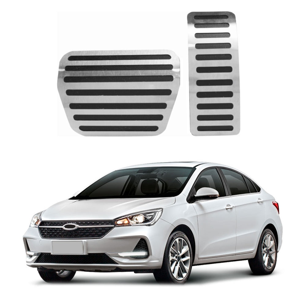 Pedaleira em Aço Inox Chery Arrizo 5