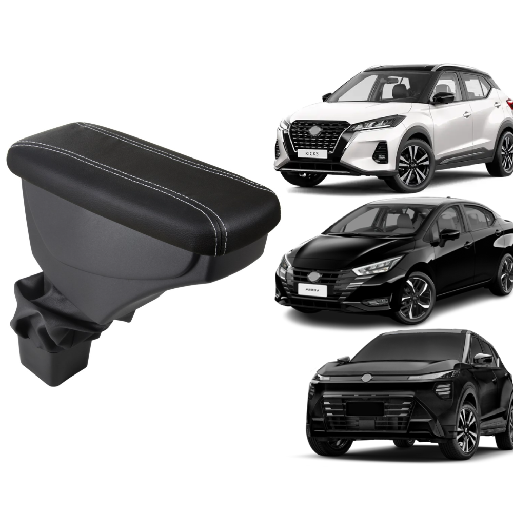 Apoio de Braço Nissan Kicks / Versa / Kait